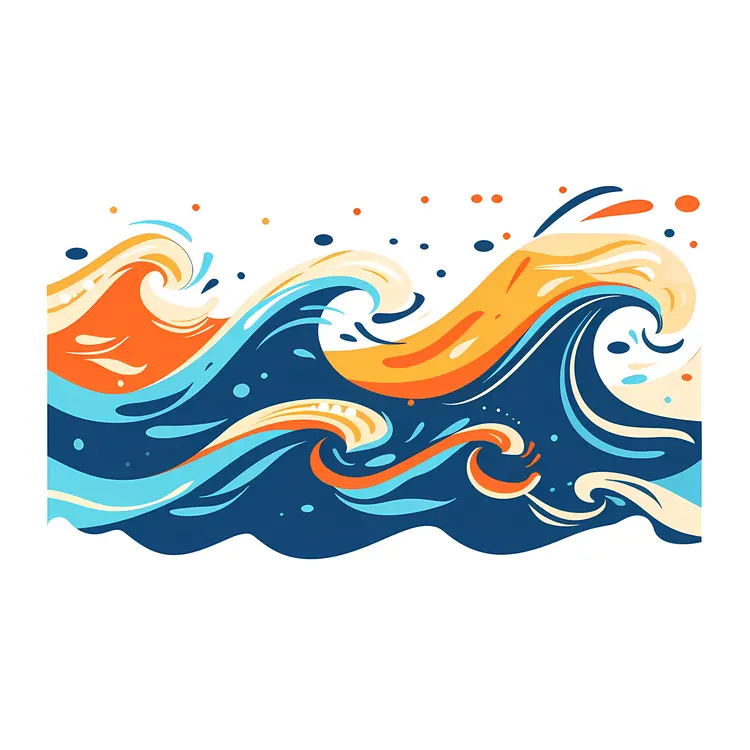 Colorful Abstract Waves
