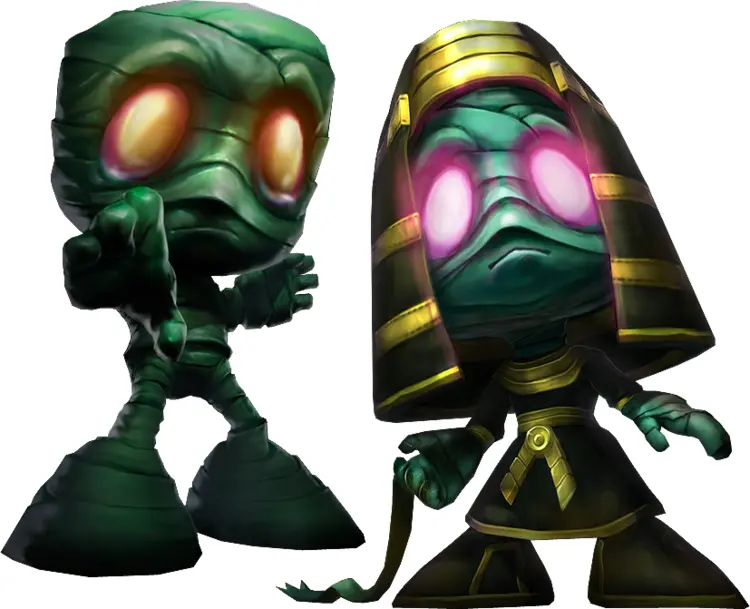 Cute Mummy Characters