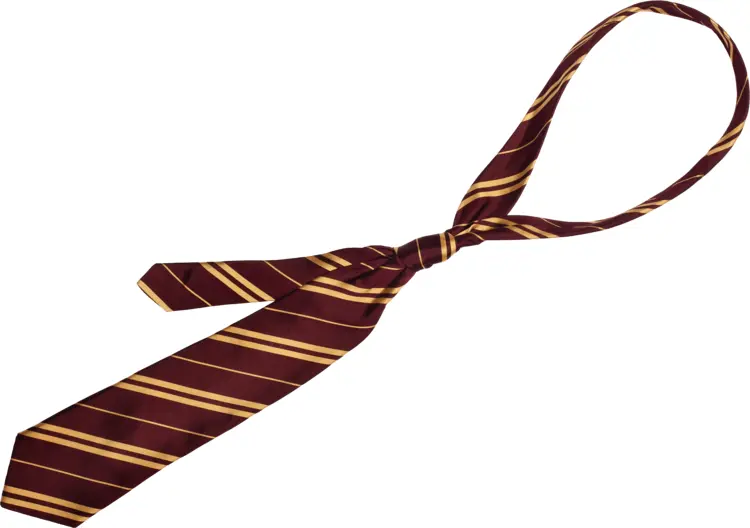 Brown Striped Tie