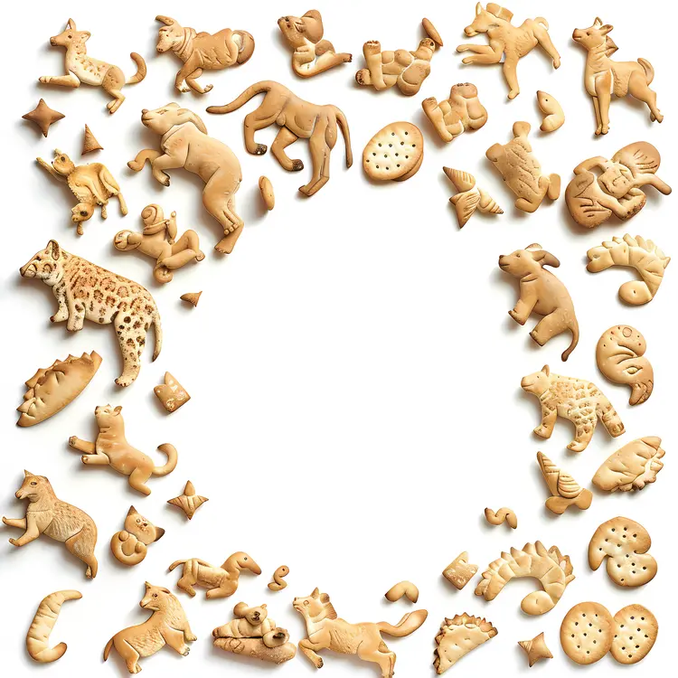Variety of Animal-shaped Cookies