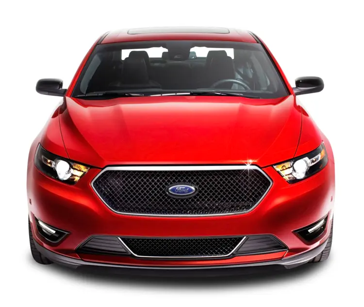 Red Car Front View