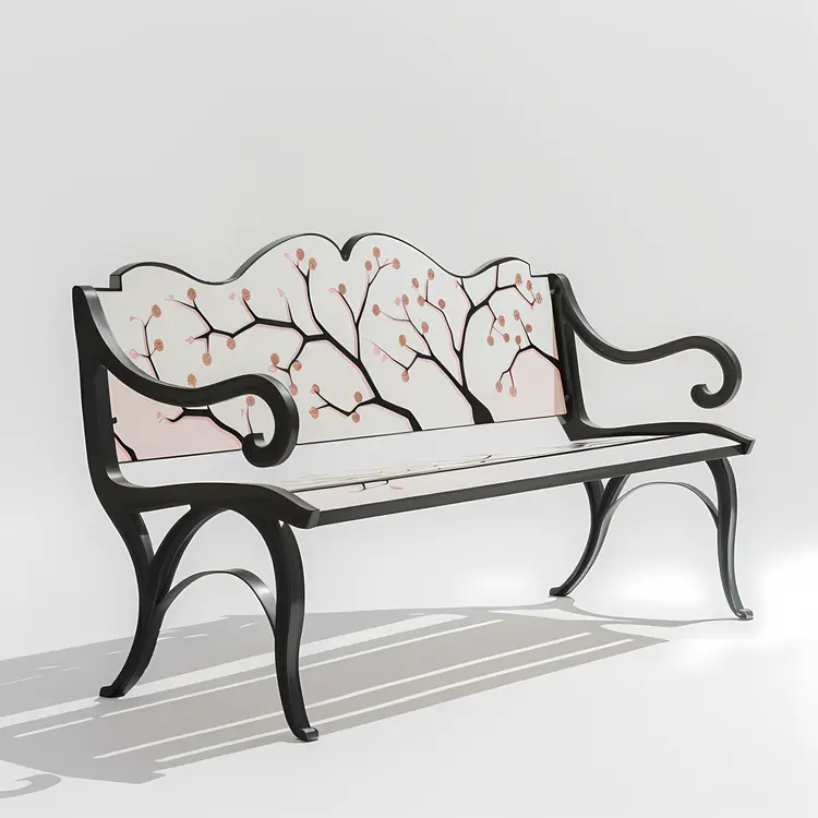 Artistic Decorative Bench