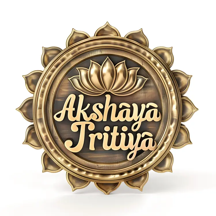 Akshaya Tritiya Festival Emblem