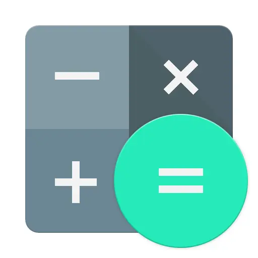 Calculator Icon for Math and Calculation