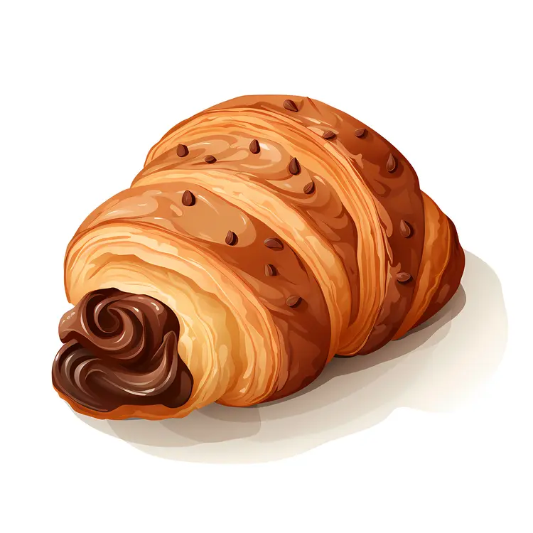 Chocolate Filled Croissant