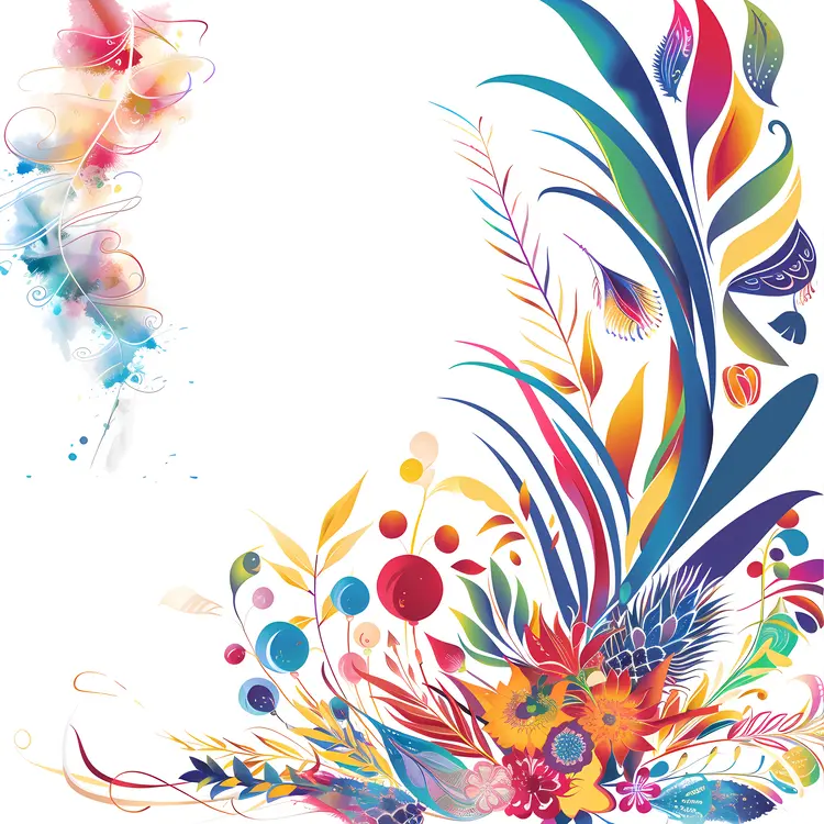 Colorful Floral Design