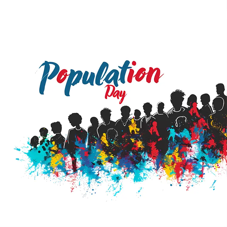 Colorful Population Day Celebration