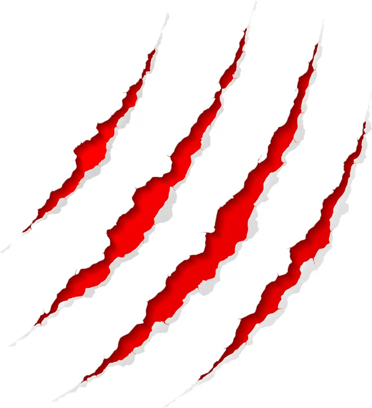 Red Claw Marks