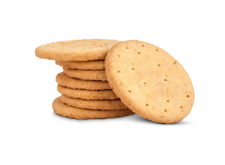 Crunchy Round Biscuits