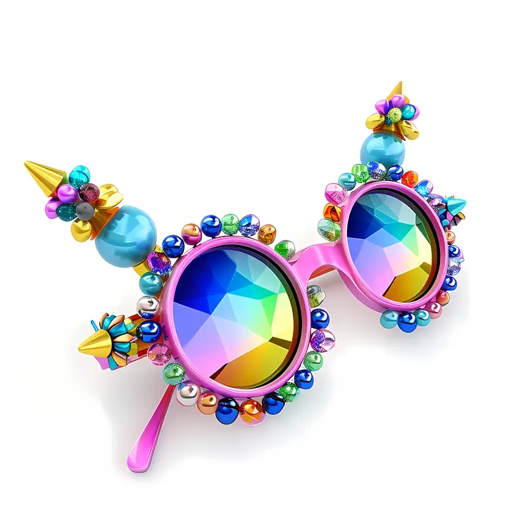 Colorful Gem Glasses