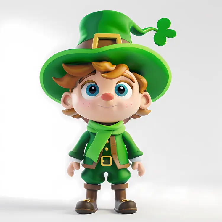 Young Leprechaun for St. Patrick's Day