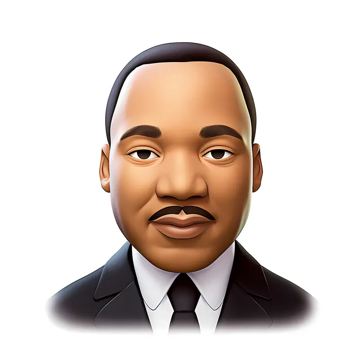 Cartoon Character in Suit and Tie