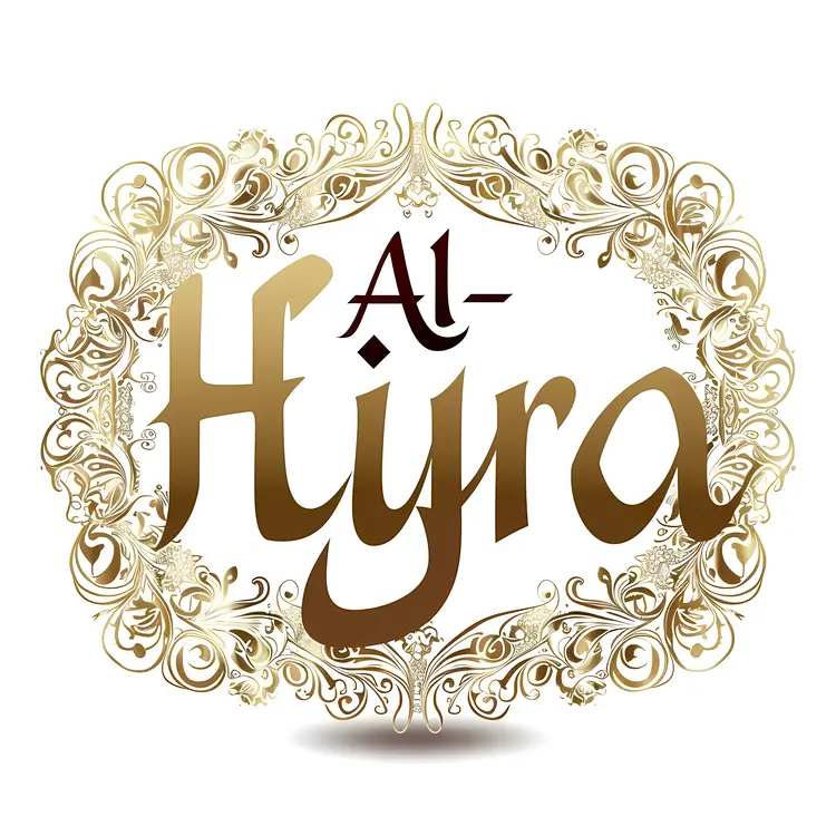 Al-Hijra Gold Ornate Stamp
