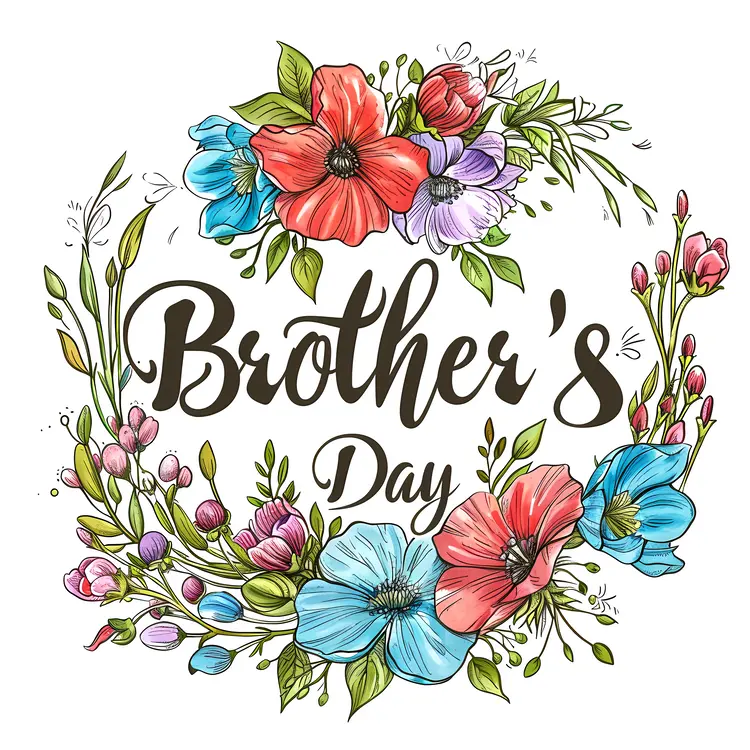 Brother's Day Floral Greeting