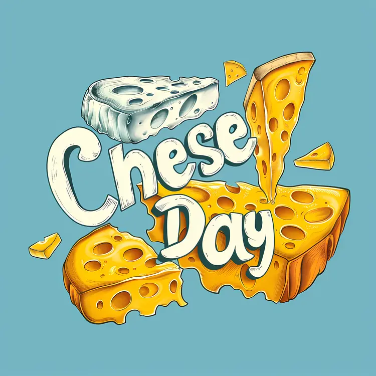 Cheese Day Celebration with Various Cheeses