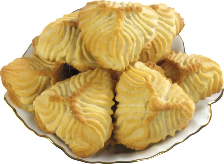 Plate of Butter Cookies