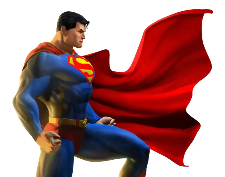 Superman with Flowing Cape