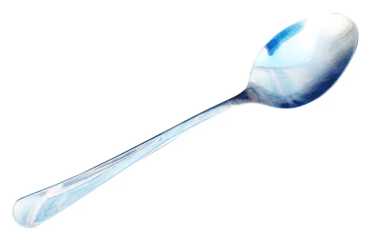 Shiny Metal Spoon