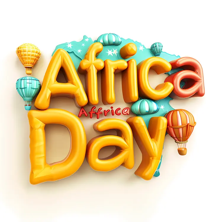Africa Day with Hot Air Balloons
