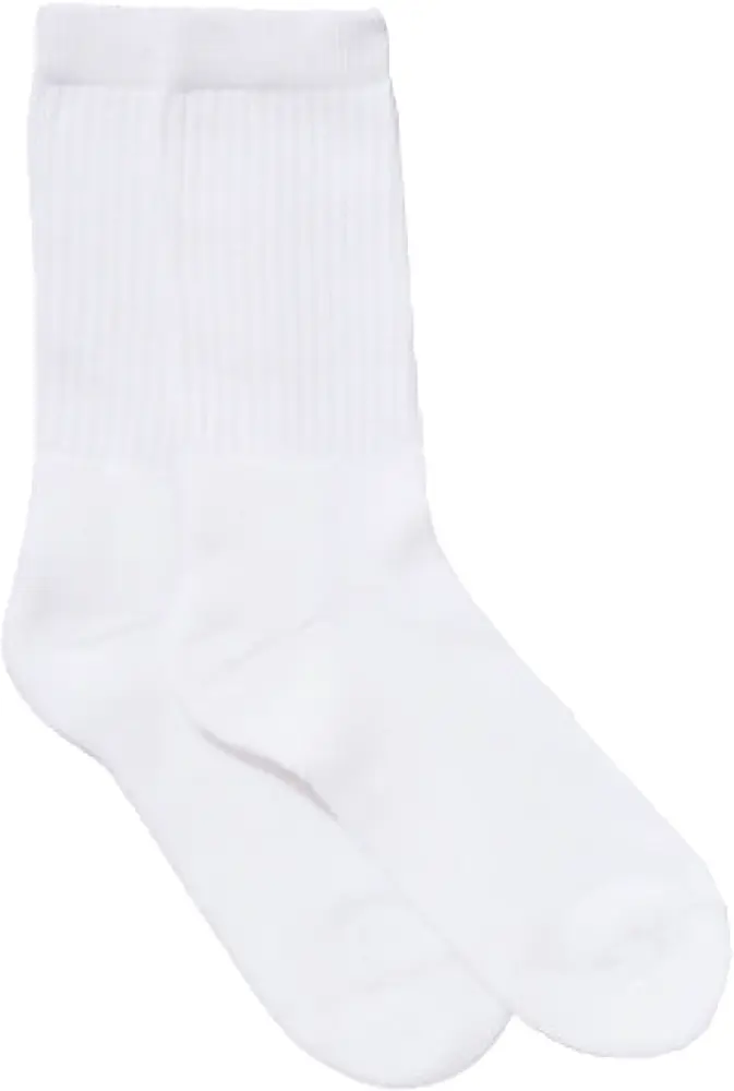 White Crew Sock for Everyday Use