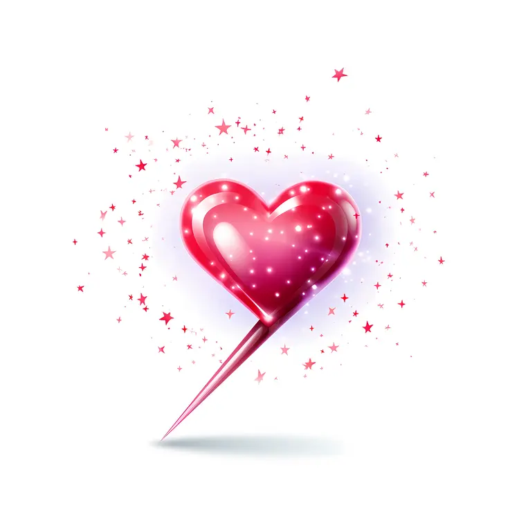 Heart with Sparkles