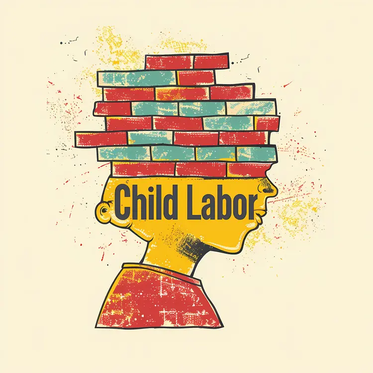 Child Labor Awareness with Bricks