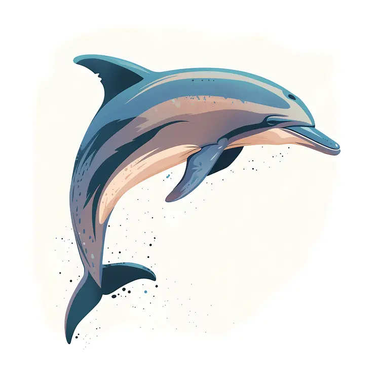Blue Jumping Dolphin