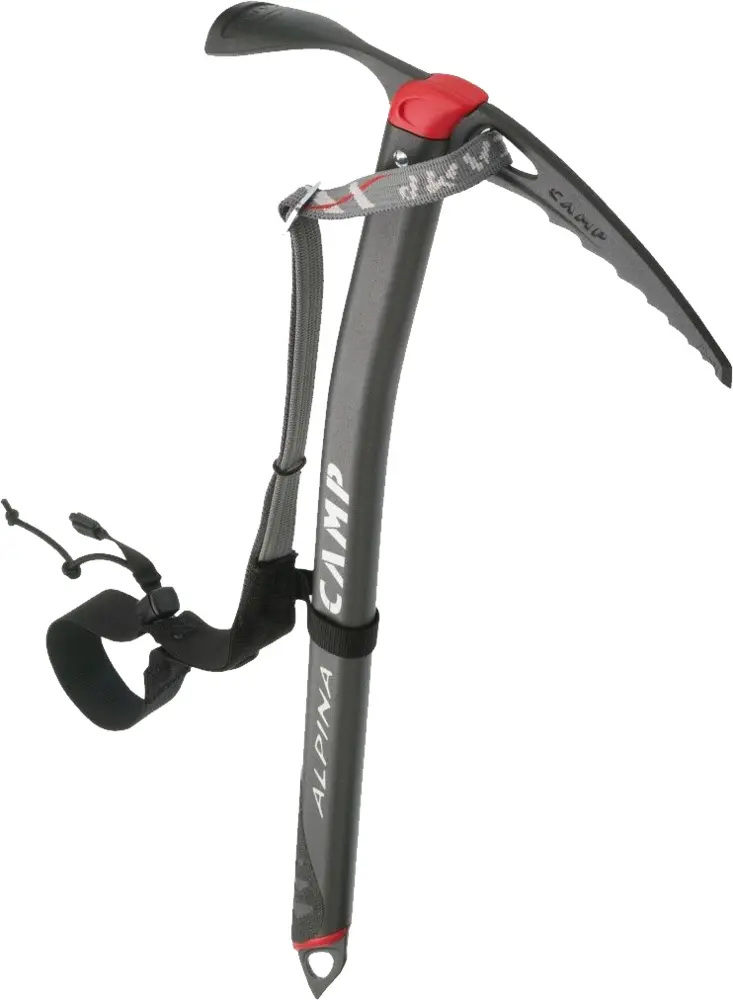 Gray Ice Axe for Climbing