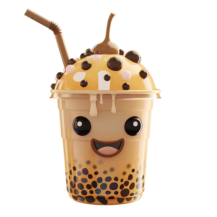 Smiling Bubble Tea