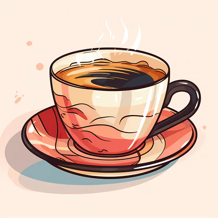 Coffee Cup with Saucer