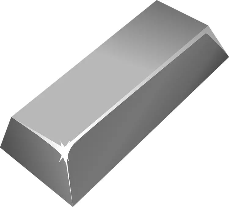 Shiny Silver Bar
