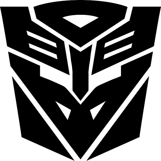 Black Autobot Logo from Transformers