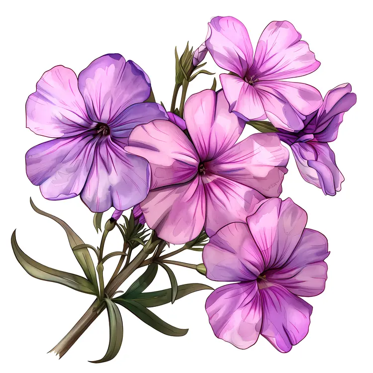 Pink and Purple Flower Bouquet