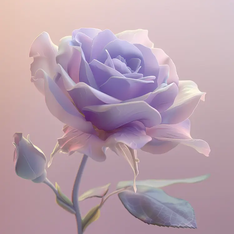 Beautiful Purple Rose