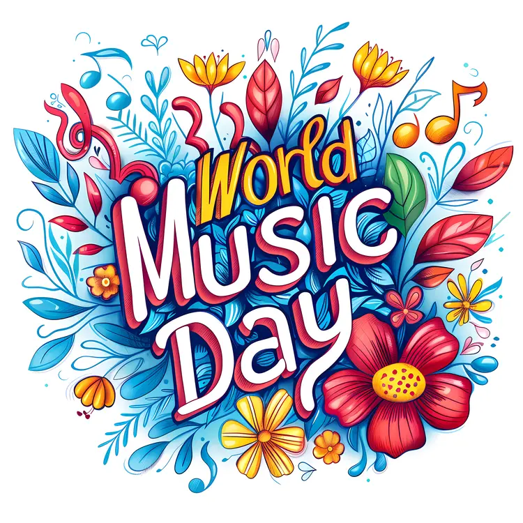 World Music Day Celebration with Floral Design