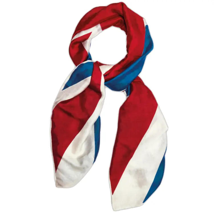 Red, White, and Blue Fashion Scarf