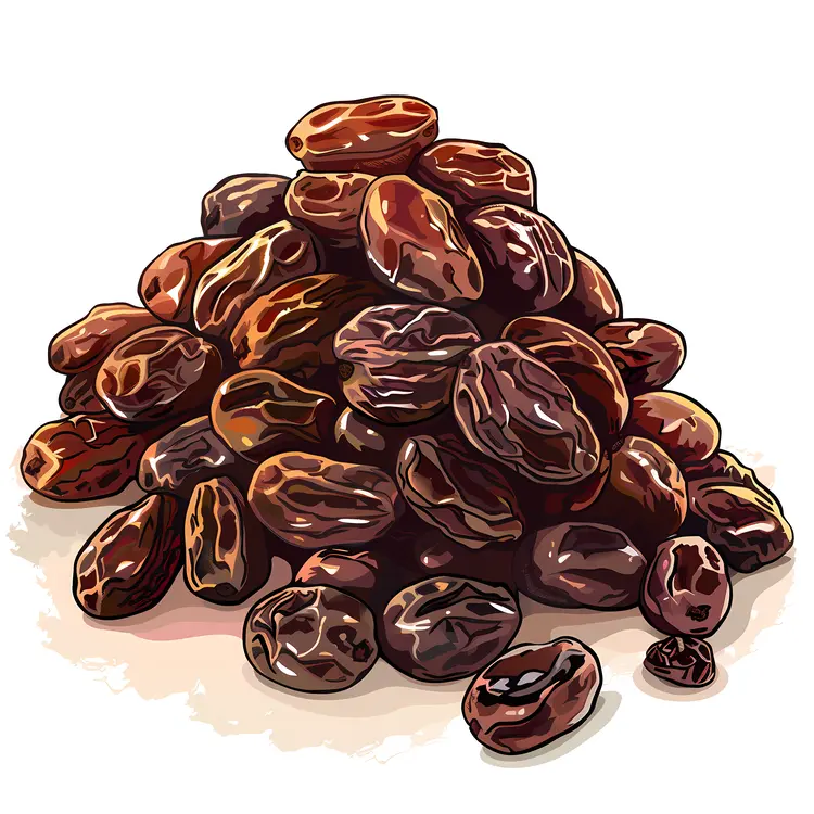 Pile of Dried Dates