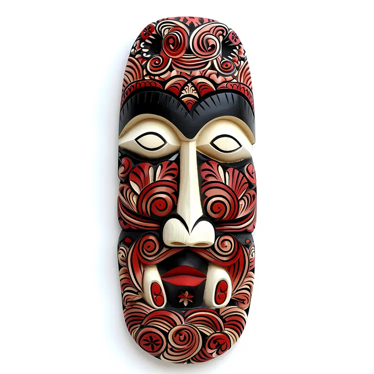 Intricate Tribal Mask