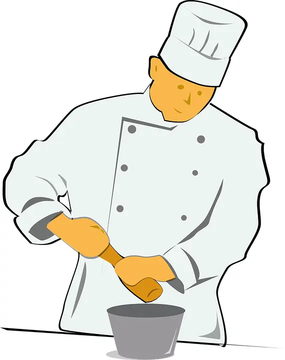 Chef Preparing a Meal