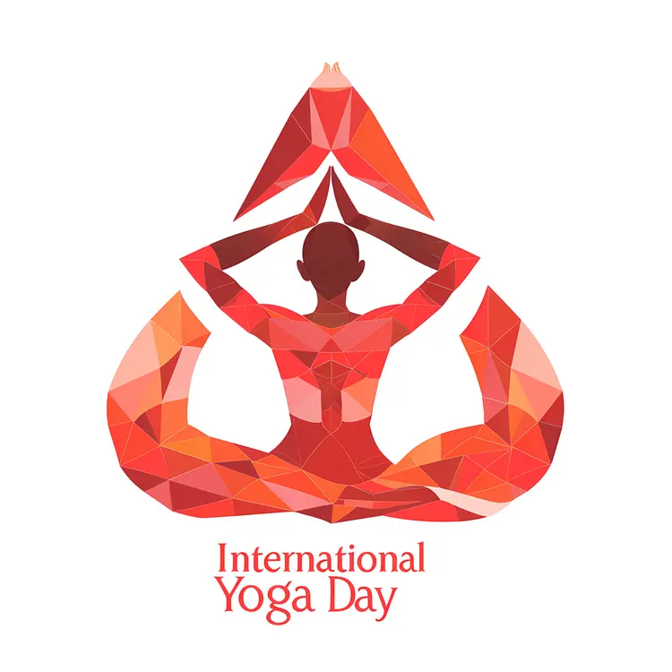 International Yoga Day Meditation Pose