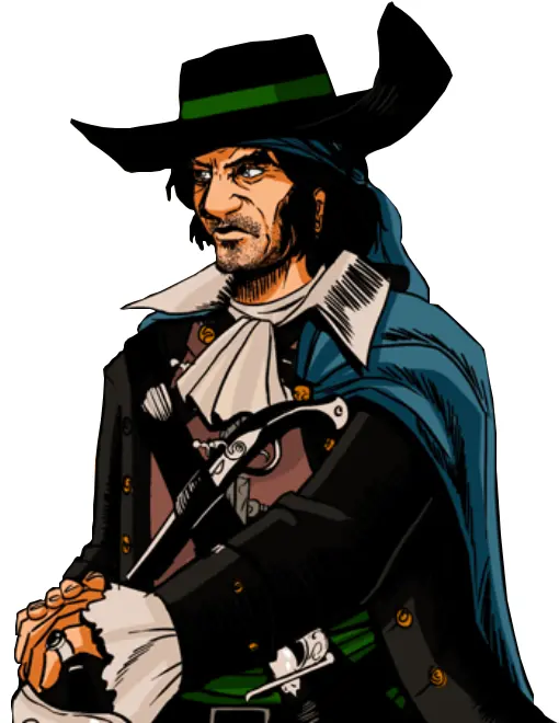 Male Pirate with Sword