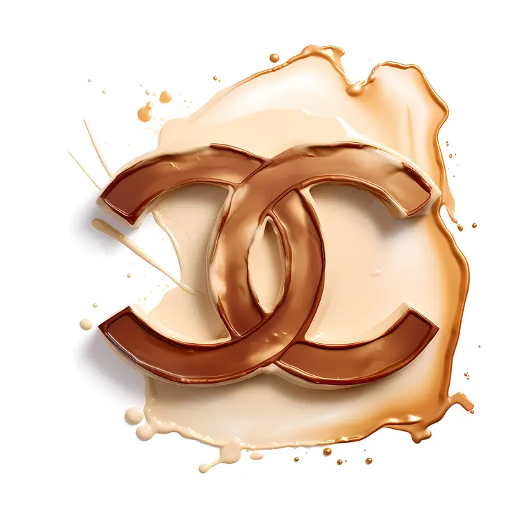 Brown Cream Logo with Elegant Design