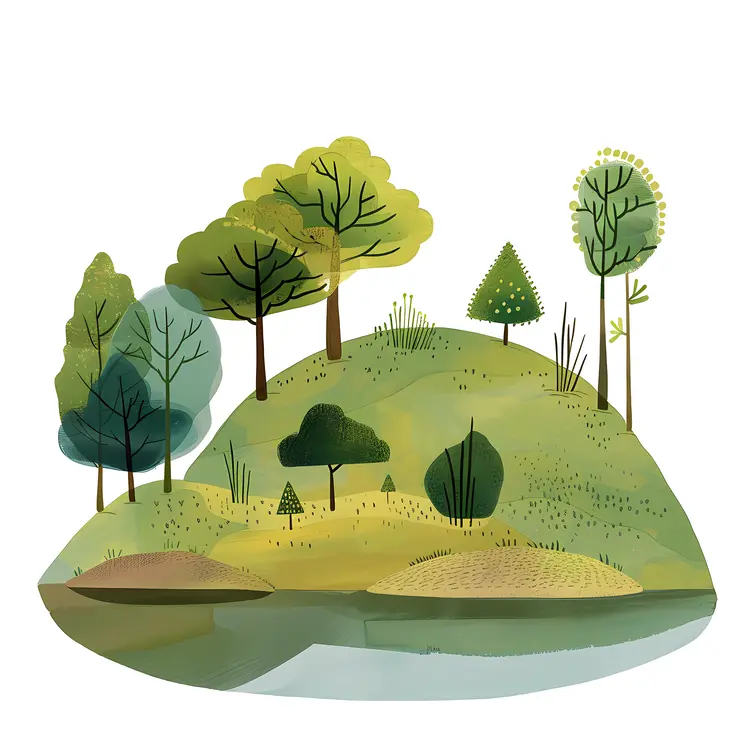 Serene Forest Landscape
