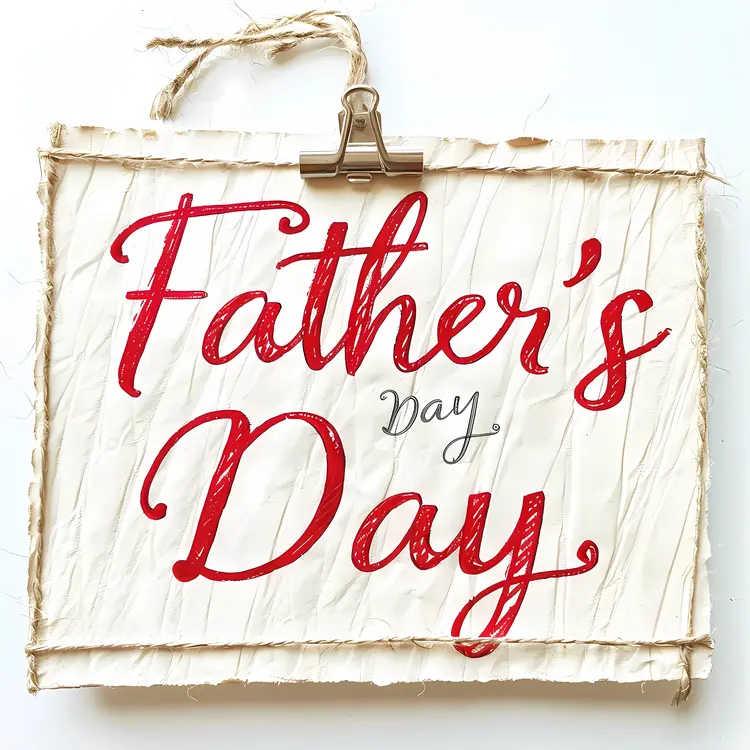 Father's Day Celebration Sign