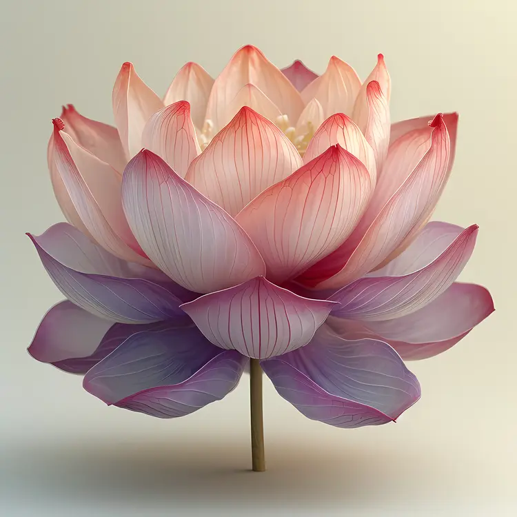 Beautiful Blooming Lotus Flower