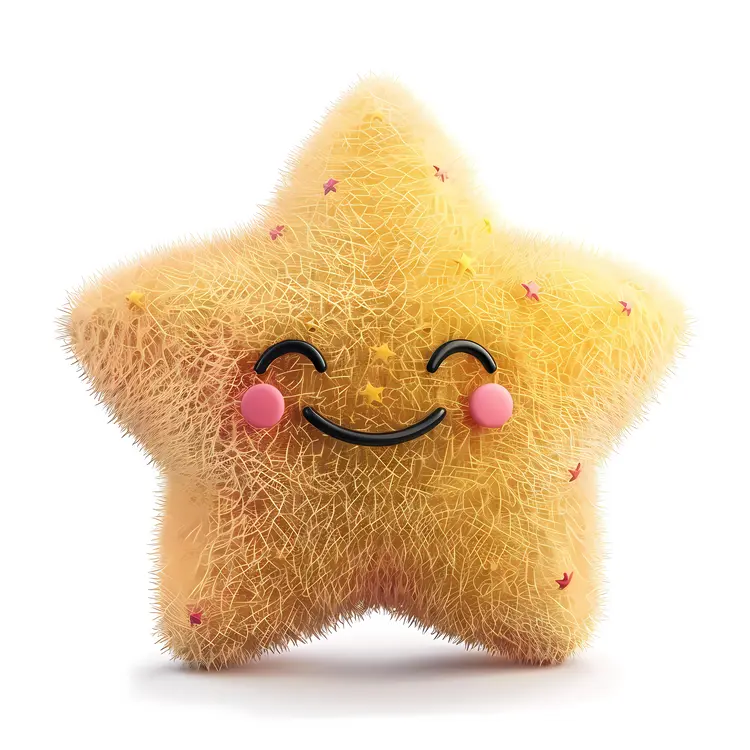 Cute Yellow Star Creature