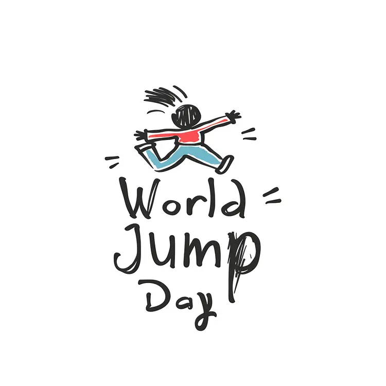 World Jump Day Illustration
