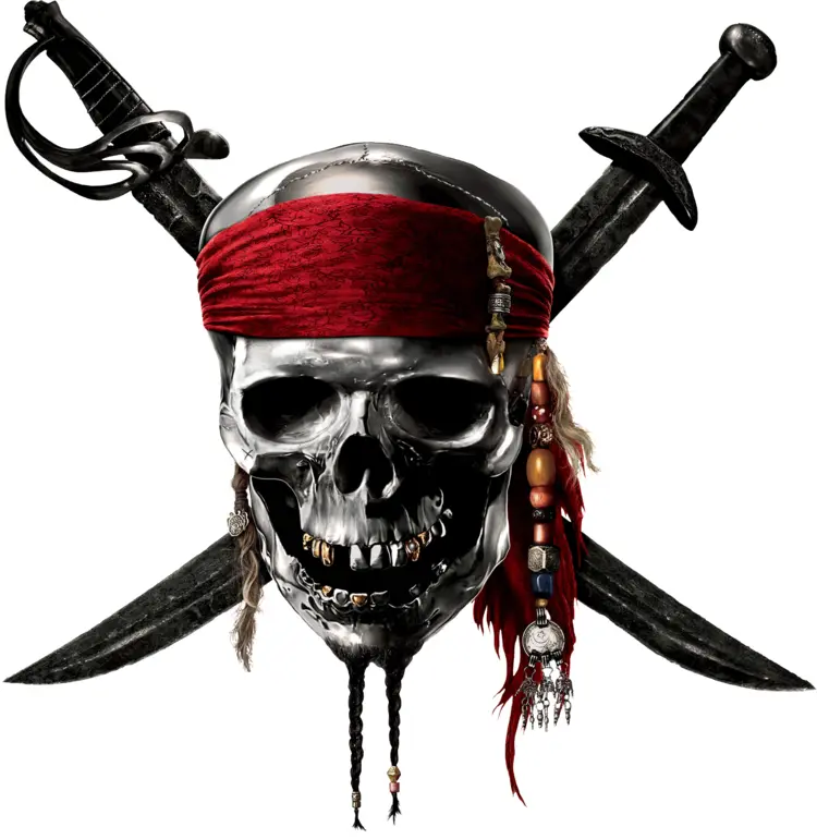 Pirate Skull with Crossed Swords