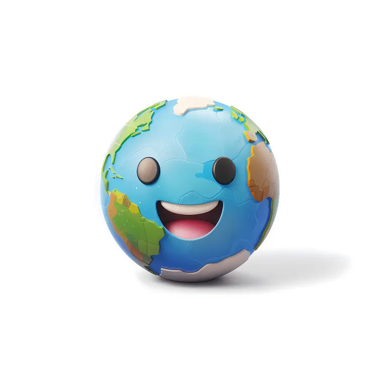 Happy Smiling Earth