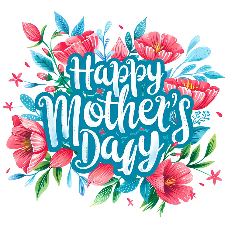 Happy Mother's Day Floral Greeting
